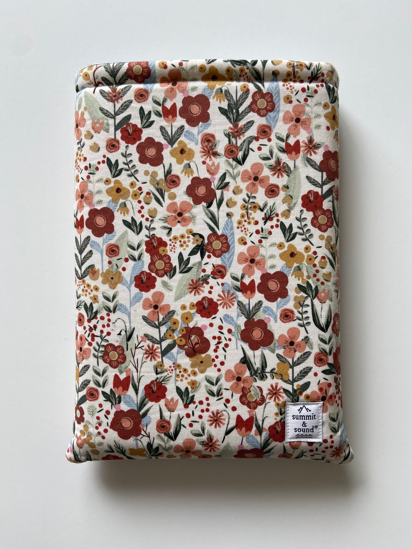 Mixed Floral Book Cozy